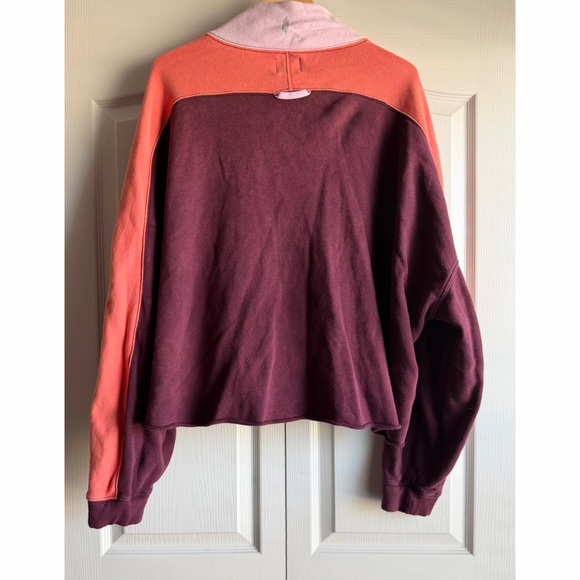 FP Movement Split Second Crop Half Zip Sweatshirt - Picture 6 of 10